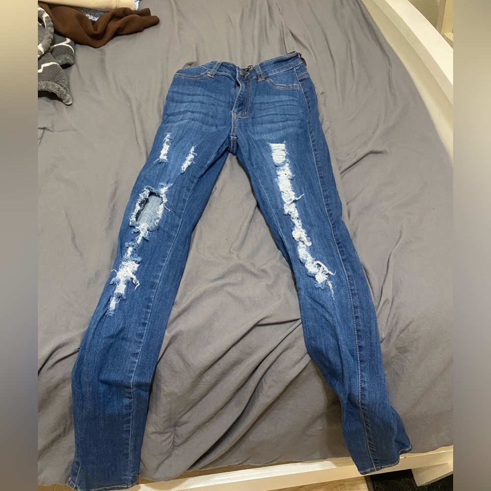 Fashion Nova Ripped Skinny Jeans